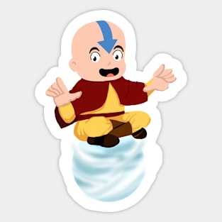 BITE SIZE AANG Sticker